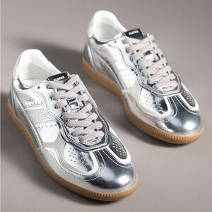 ALOHAS TB.490 Rife Shimmer Silver Cream Sneakers